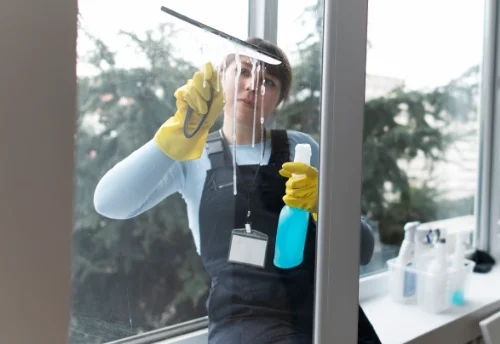 Nettoyage de vitres intérieures et extérieures à Lect